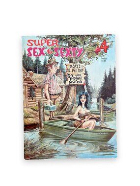 PIERRE DAVIS SUPER SEX TO SEXTY MAGAZINE 1969 #4 / Adult Humor